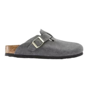 Birkenstock Boston Suede Dark Grey