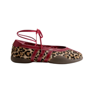 adidas Taekwondo Ecru Red Ballet Flats
