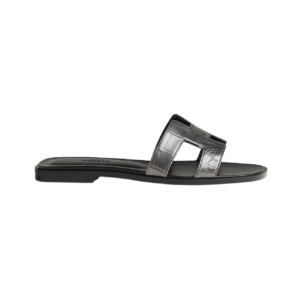 Hermès Oran Sanda Gris Argenté