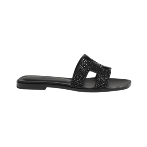 Hermès Oran sandal Noir