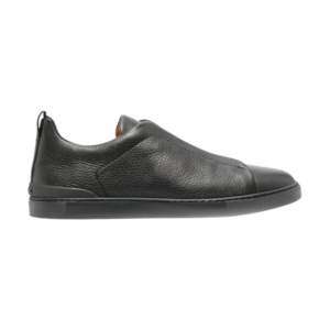 Zegna Triple Stitch Sneakers Black
