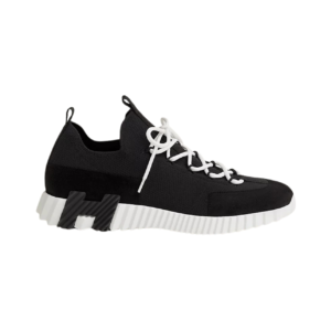 Hermès Paris Lift Slip-On Noir Blanc Sneaker