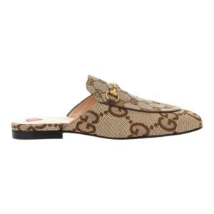 Gucci Wmns Jumbo GG Princetown Slipper 'Camel'