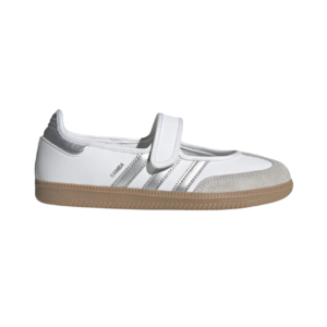 adidas 'Samba Jane White Silver Metallic'
