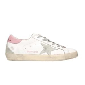 Golden Goose Super-Star White/Grey/Pink