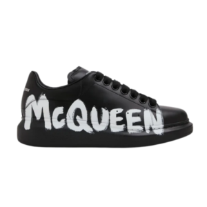 Alexander McQueen Oversized Graffiti – Black White