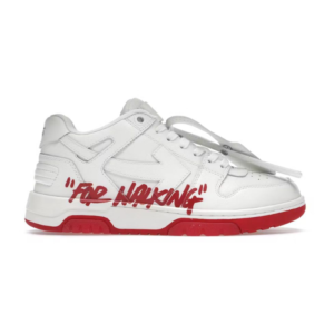 Off-White Out Of Office 'Ooo' Low Tops For Walking White White Red SS22